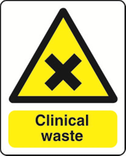WARN036-236 Warning A5 stickers (2x148mm X 210mm) Health And Safety Warning Sticker Latex Printed