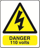 WARN036-236 Warning A5 stickers (2x148mm X 210mm) Health And Safety Warning Sticker Latex Printed