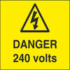 Danger Sticker 50mm x 50mm Health Safety Warning Sticker Latex Printed WARN087B-287B