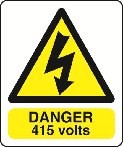 WARN036-236 Warning A5 stickers (2x148mm X 210mm) Health And Safety Warning Sticker Latex Printed