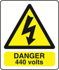 WARN036-236 Warning A5 stickers (2x148mm X 210mm) Health And Safety Warning Sticker Latex Printed