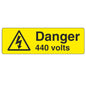 Danger Warning Stickers (100mm x 50mm) Health And Safety Warning Sticker Latex Printed MARK001B -015B