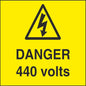 Danger 75mm x 75mm Stickers Health Safety Warning Sticker Latex Printed WARN087C-287C