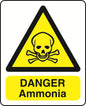 WARN036-236 Warning A5 stickers (2x148mm X 210mm) Health And Safety Warning Sticker Latex Printed