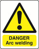 WARN036-236 Warning A5 stickers (2x148mm X 210mm) Health And Safety Warning Sticker Latex Printed