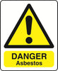WARN036-236 Warning A5 stickers (2x148mm X 210mm) Health And Safety Warning Sticker Latex Printed