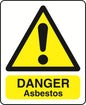 WARN036-236 Warning A5 stickers (2x148mm X 210mm) Health And Safety Warning Sticker Latex Printed