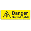 Danger Warning Stickers (100mm x 50mm) Health And Safety Warning Sticker Latex Printed MARK001B -015B