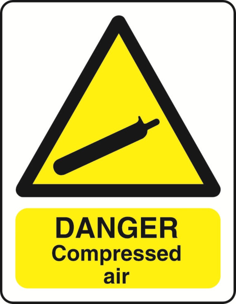WARN036-236 Warning A5 stickers (2x148mm X 210mm) Health And Safety Warning Sticker Latex Printed