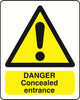 WARN036-236 Warning A5 stickers (2x148mm X 210mm) Health And Safety Warning Sticker Latex Printed
