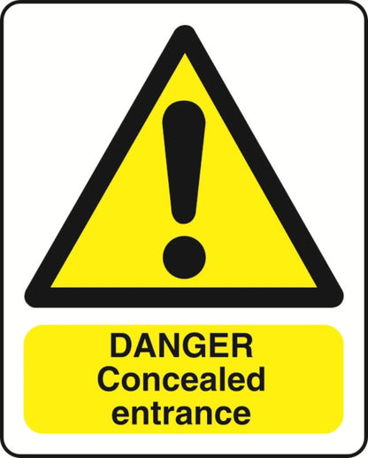 WARN036-236 Warning A5 stickers (2x148mm X 210mm) Health And Safety Warning Sticker Latex Printed