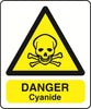 WARN036-236 Warning A5 stickers (2x148mm X 210mm) Health And Safety Warning Sticker Latex Printed