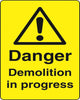WARN036-236 Warning A5 stickers (2x148mm X 210mm) Health And Safety Warning Sticker Latex Printed
