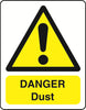 WARN036-236 Warning A5 stickers (2x148mm X 210mm) Health And Safety Warning Sticker Latex Printed