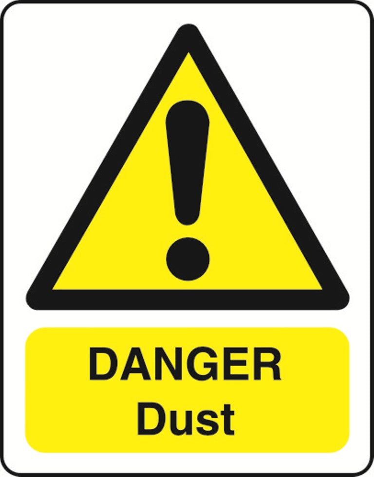WARN036-236 Warning A5 stickers (2x148mm X 210mm) Health And Safety Warning Sticker Latex Printed