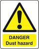 WARN036-236 Warning A5 stickers (2x148mm X 210mm) Health And Safety Warning Sticker Latex Printed