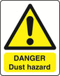 WARN036-236 Warning A5 stickers (2x148mm X 210mm) Health And Safety Warning Sticker Latex Printed