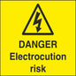 Danger 75mm x 75mm Stickers Health Safety Warning Sticker Latex Printed WARN087C-287C