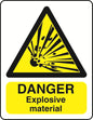 WARN036-236 Warning A5 stickers (2x148mm X 210mm) Health And Safety Warning Sticker Latex Printed