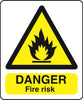 WARN036-236 Warning A5 stickers (2x148mm X 210mm) Health And Safety Warning Sticker Latex Printed