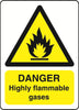 WARN036-236 Warning A5 stickers (2x148mm X 210mm) Health And Safety Warning Sticker Latex Printed