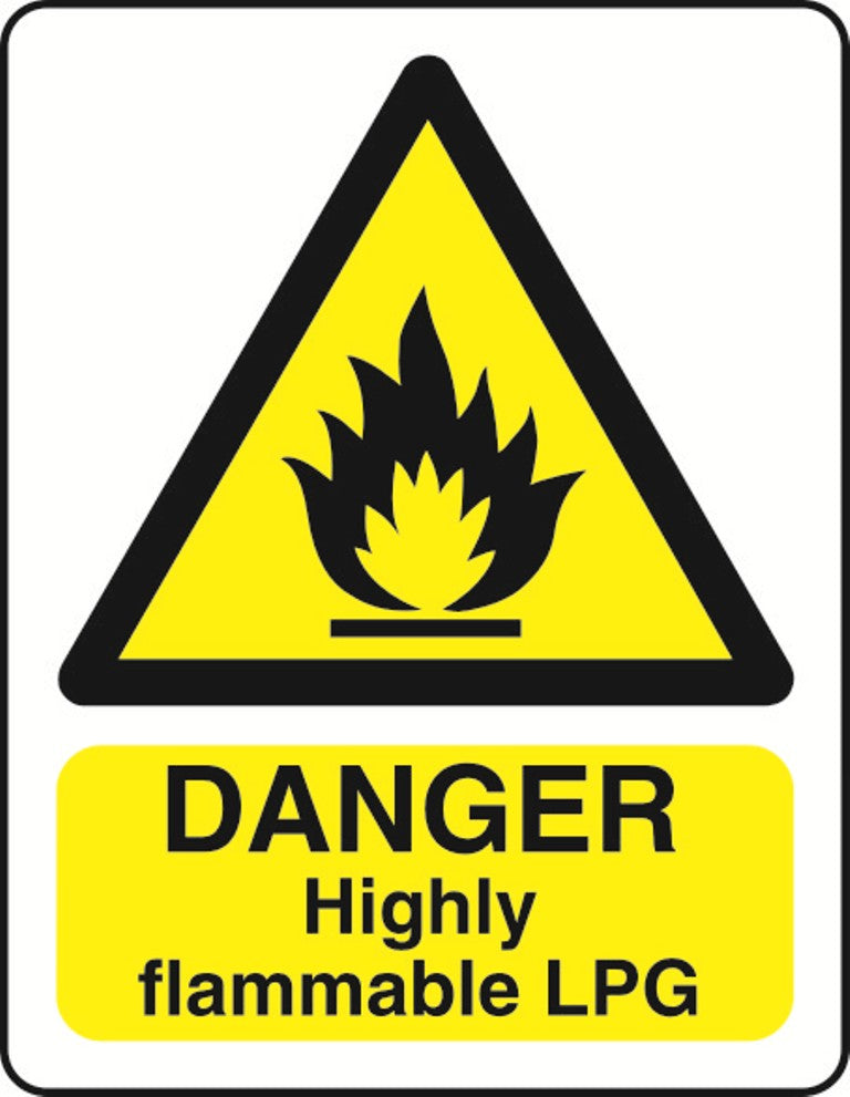 WARN036-236 Warning A5 stickers (2x148mm X 210mm) Health And Safety Warning Sticker Latex Printed
