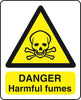 WARN036-236 Warning A5 stickers (2x148mm X 210mm) Health And Safety Warning Sticker Latex Printed