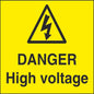 Danger 75mm x 75mm Stickers Health Safety Warning Sticker Latex Printed WARN087C-287C