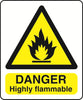 WARN036-236 Warning A5 stickers (2x148mm X 210mm) Health And Safety Warning Sticker Latex Printed