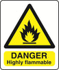 WARN036-236 Warning A6 stickers (2 x105mm X 148mm) Health And Safety Warning Sticker Latex Printed