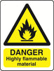 WARN036-236 Warning A5 stickers (2x148mm X 210mm) Health And Safety Warning Sticker Latex Printed