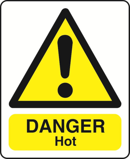 WARN036-236 Warning A5 stickers (2x148mm X 210mm) Health And Safety Warning Sticker Latex Printed