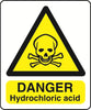 WARN036-236 Warning A5 stickers (2x148mm X 210mm) Health And Safety Warning Sticker Latex Printed