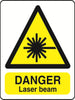 WARN036-236 Warning A5 stickers (2x148mm X 210mm) Health And Safety Warning Sticker Latex Printed