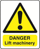 WARN036-236 Warning A5 stickers (2x148mm X 210mm) Health And Safety Warning Sticker Latex Printed