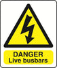 WARN036-236 Warning A5 stickers (2x148mm X 210mm) Health And Safety Warning Sticker Latex Printed