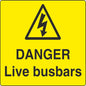 Danger 75mm x 75mm Stickers Health Safety Warning Sticker Latex Printed WARN087C-287C