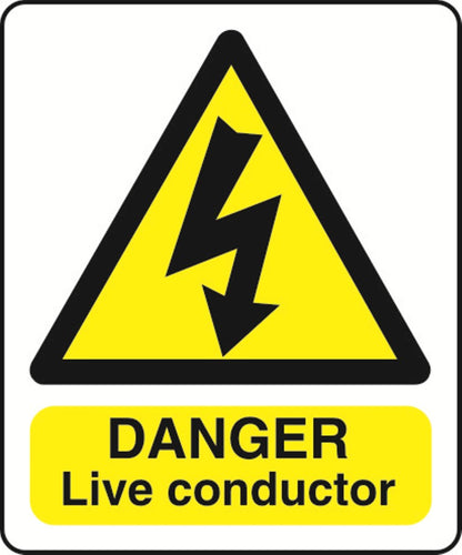 WARN036-236 Warning A5 stickers (2x148mm X 210mm) Health And Safety Warning Sticker Latex Printed