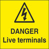 Danger 75mm x 75mm Stickers Health Safety Warning Sticker Latex Printed WARN087C-287C