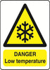 WARN036-236 Warning A5 stickers (2x148mm X 210mm) Health And Safety Warning Sticker Latex Printed
