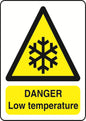 WARN036-236 Warning A6 stickers (2 x105mm X 148mm) Health And Safety Warning Sticker Latex Printed