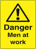 WARN036-236 Warning A5 stickers (2x148mm X 210mm) Health And Safety Warning Sticker Latex Printed