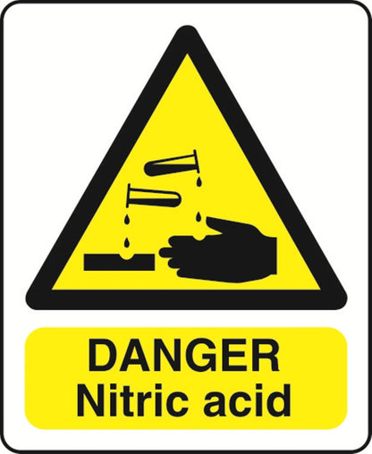 WARN036-236 Warning A5 stickers (2x148mm X 210mm) Health And Safety Warning Sticker Latex Printed