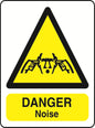 WARN036-236 Warning A6 stickers (2 x105mm X 148mm) Health And Safety Warning Sticker Latex Printed