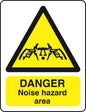 WARN036-236 Warning A6 stickers (2 x105mm X 148mm) Health And Safety Warning Sticker Latex Printed