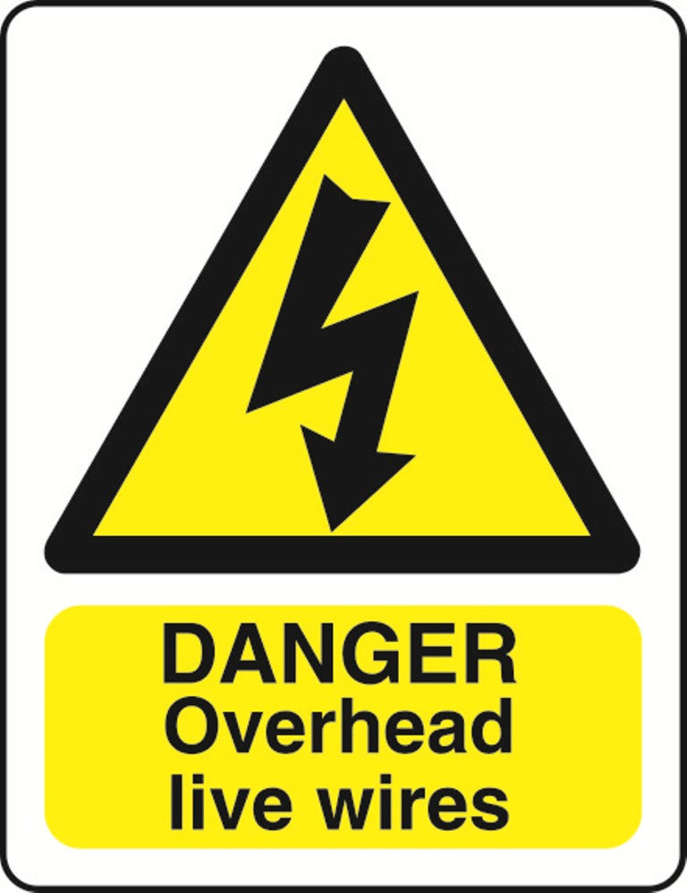 WARN036-236 Warning A5 stickers (2x148mm X 210mm) Health And Safety Warning Sticker Latex Printed