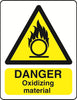 WARN036-236 Warning A5 stickers (2x148mm X 210mm) Health And Safety Warning Sticker Latex Printed