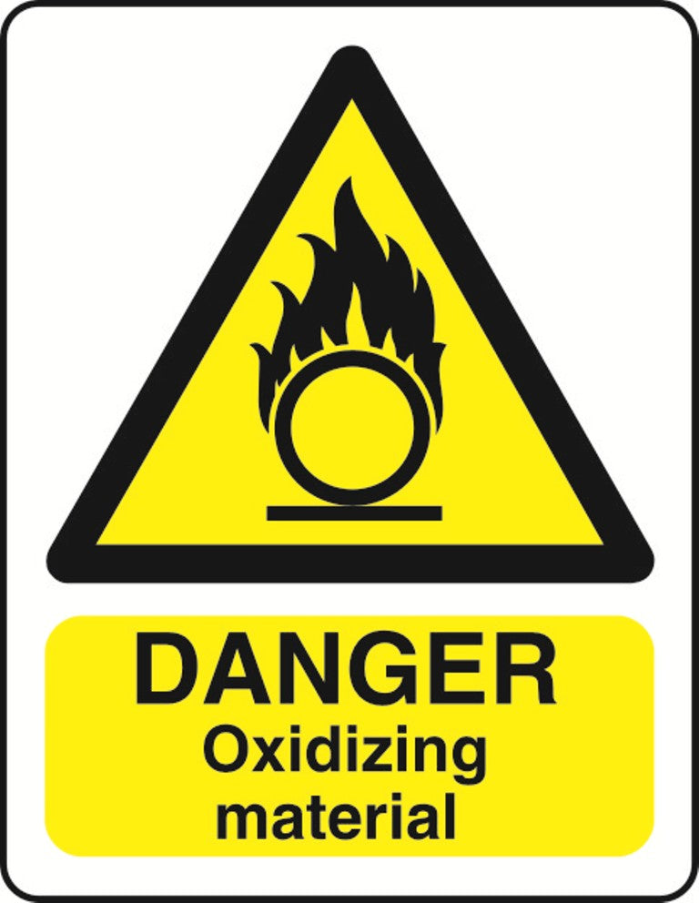 WARN036-236 Warning A5 stickers (2x148mm X 210mm) Health And Safety Warning Sticker Latex Printed