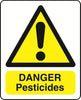 WARN036-236 Warning A5 stickers (2x148mm X 210mm) Health And Safety Warning Sticker Latex Printed