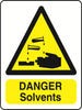 WARN036-236 Warning A5 stickers (2x148mm X 210mm) Health And Safety Warning Sticker Latex Printed